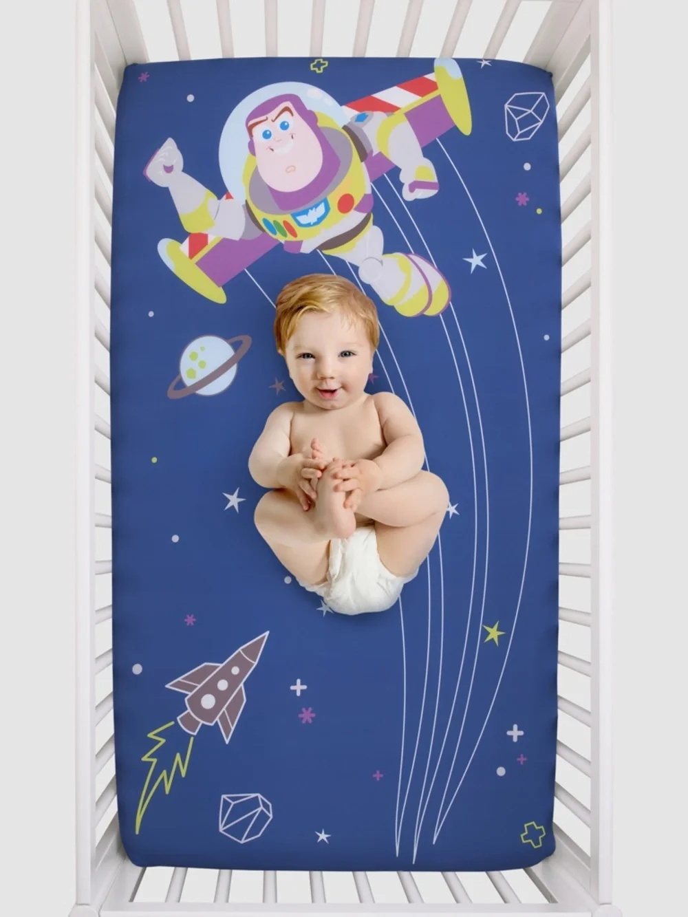 Toy Story Fitted Crib Sheet